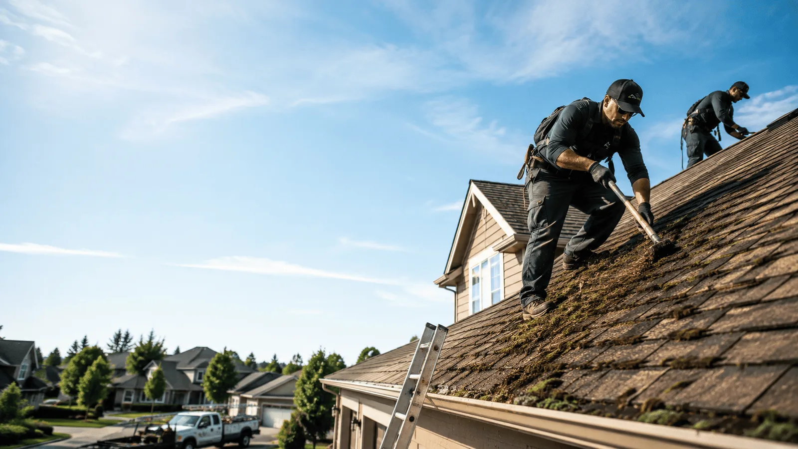 Roof Moss Removal in New Boston, MO near me